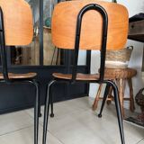 Vintage Mobilor school chair