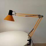 Vintage 1970s mustard yellow architect lamp