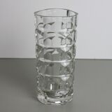 Luminarc vase in transparent glass 70's