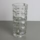 Vase Luminarc en verre transparent 70's