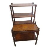 Étagère en bois exotique