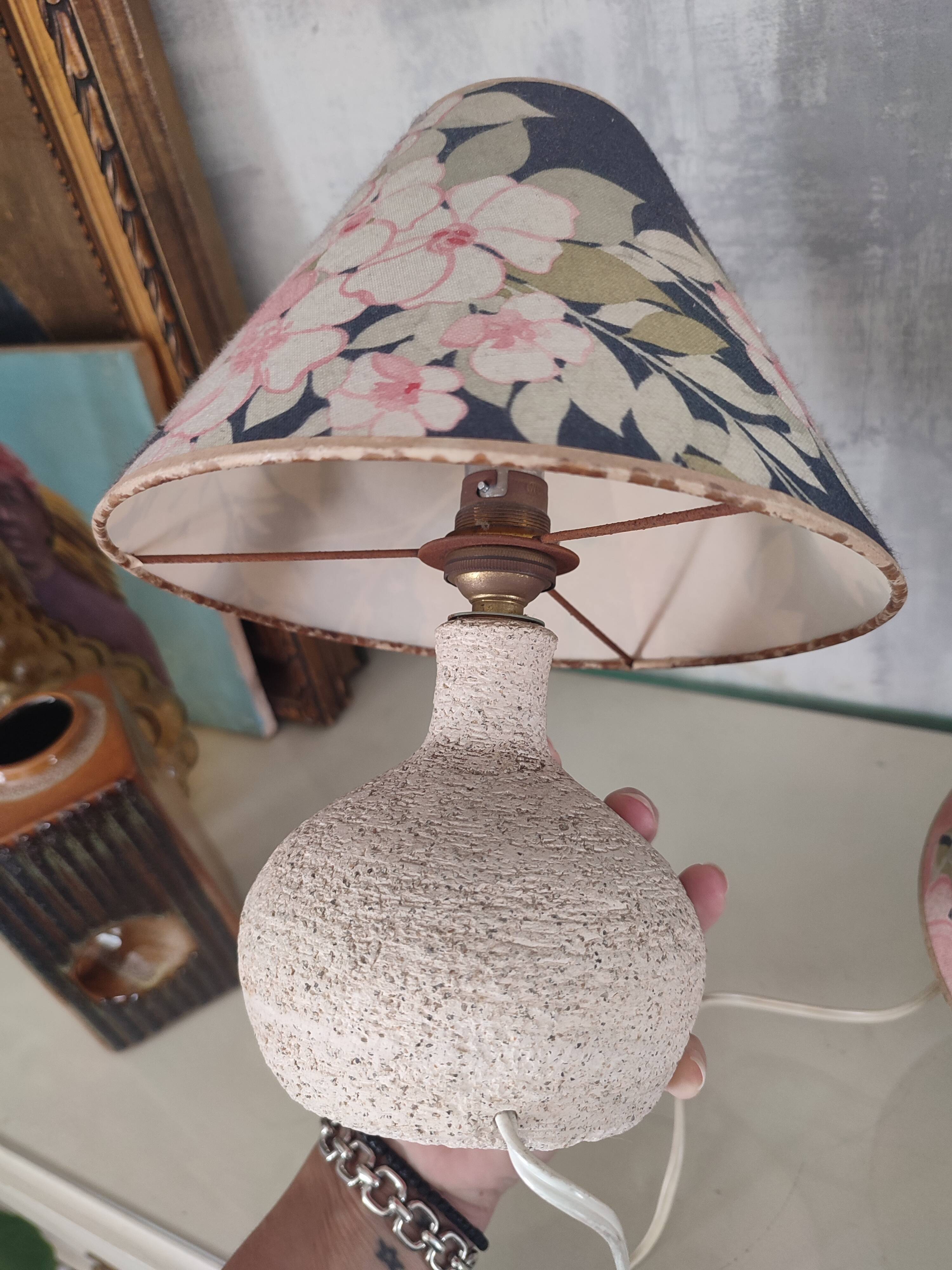 Two bedside lamps at the end of the 70s