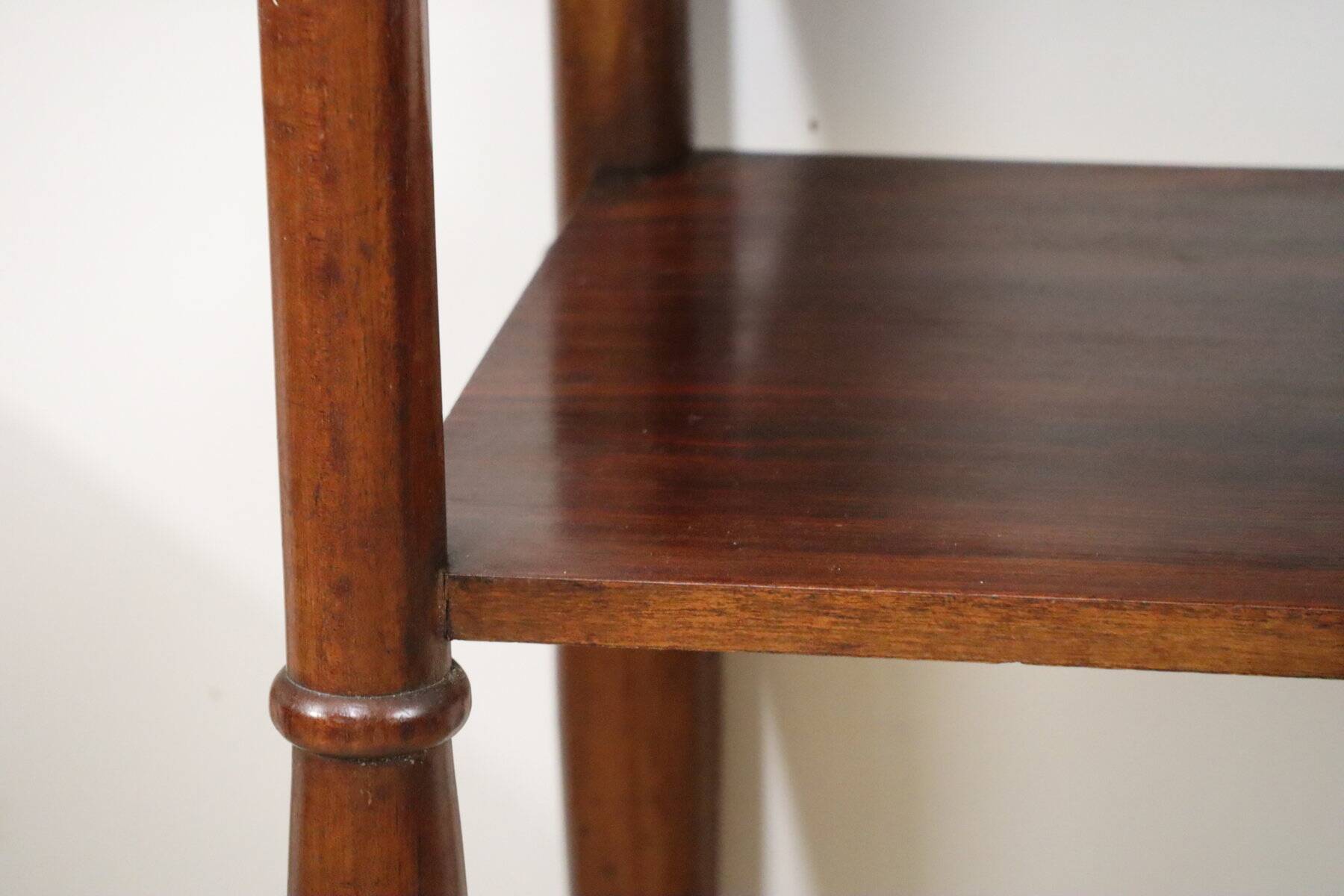 Art Deco pair of nightstands in walnut – 1940s