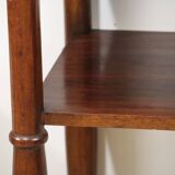 Art Deco pair of nightstands in walnut – 1940s