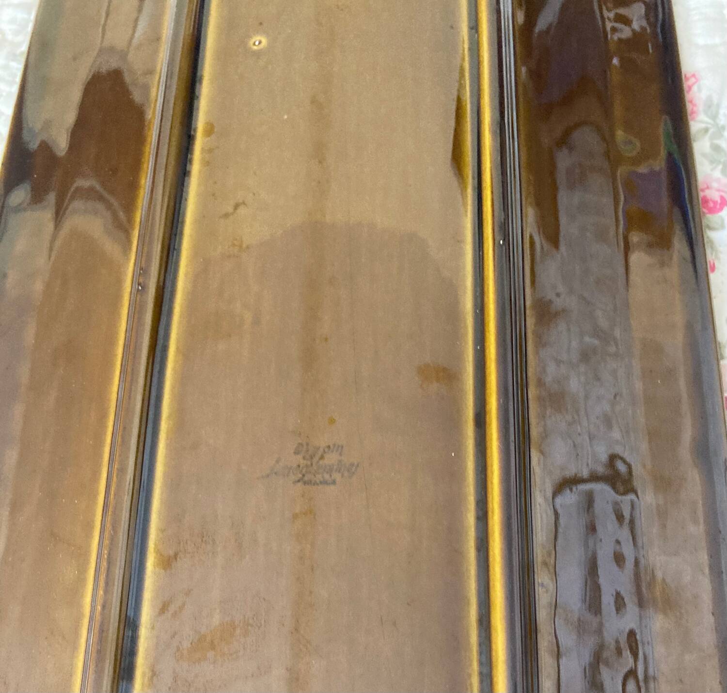 Fish dish Sarreguemines Digoin