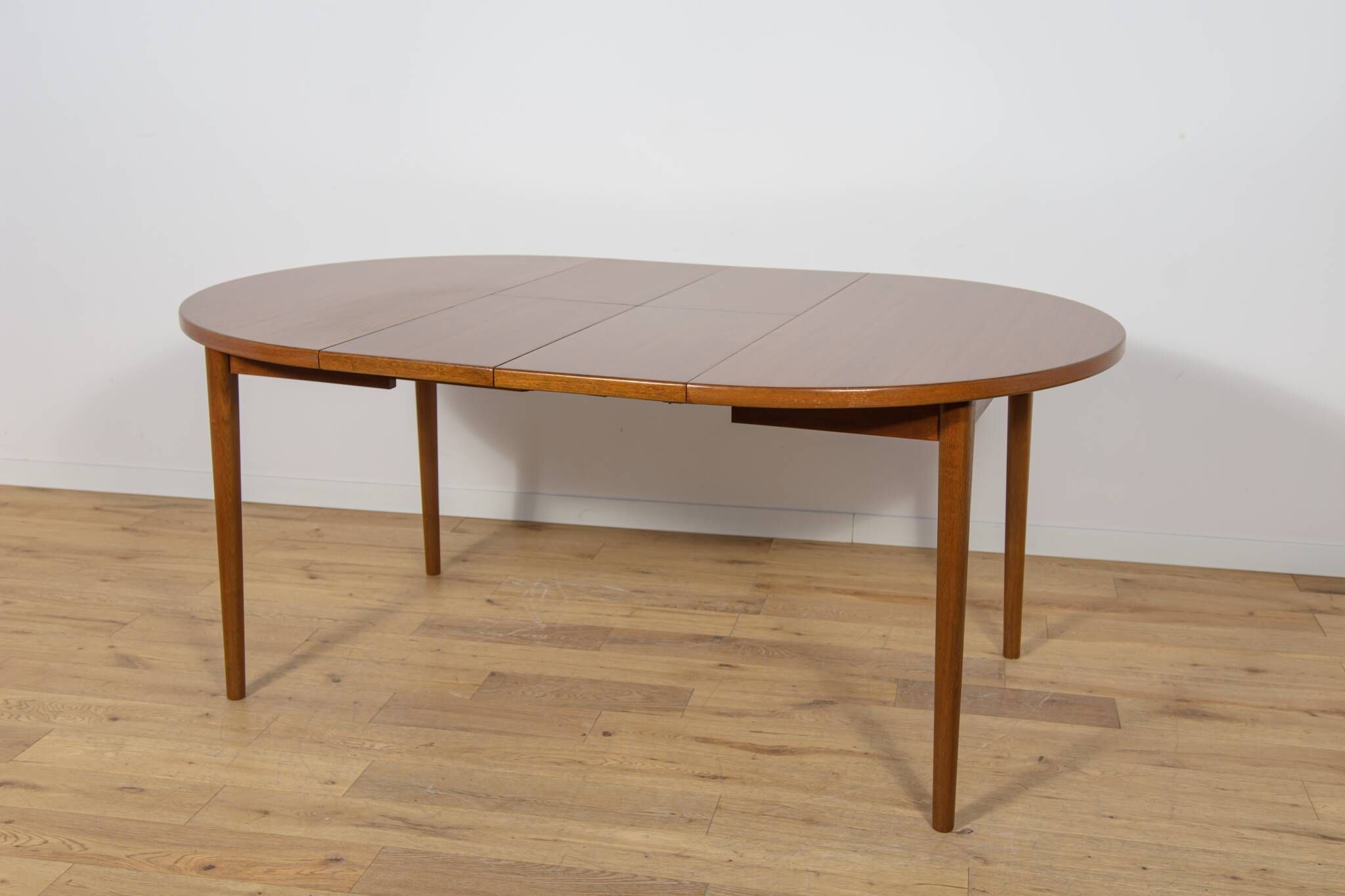 Mid-Century Round Teak Dining Table by Nils Jonsson for Hugo Troeds, Sweden