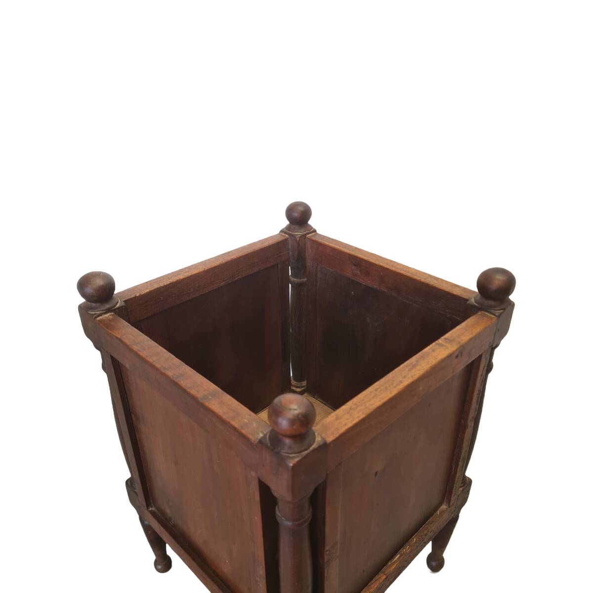 Antique French Mahogany Planter, early 1800s