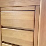 1970s pine desk