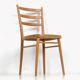2 chaises de salle à manger, vers 1950