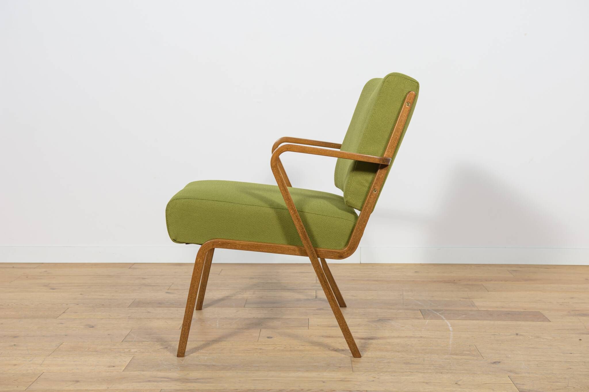 Armchairs by Selman Selmanagic for VEB Deutsche Werkstätten Hellerau.