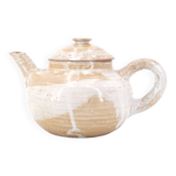 Puisaye stoneware teapot by Pierre Lion, 1960s