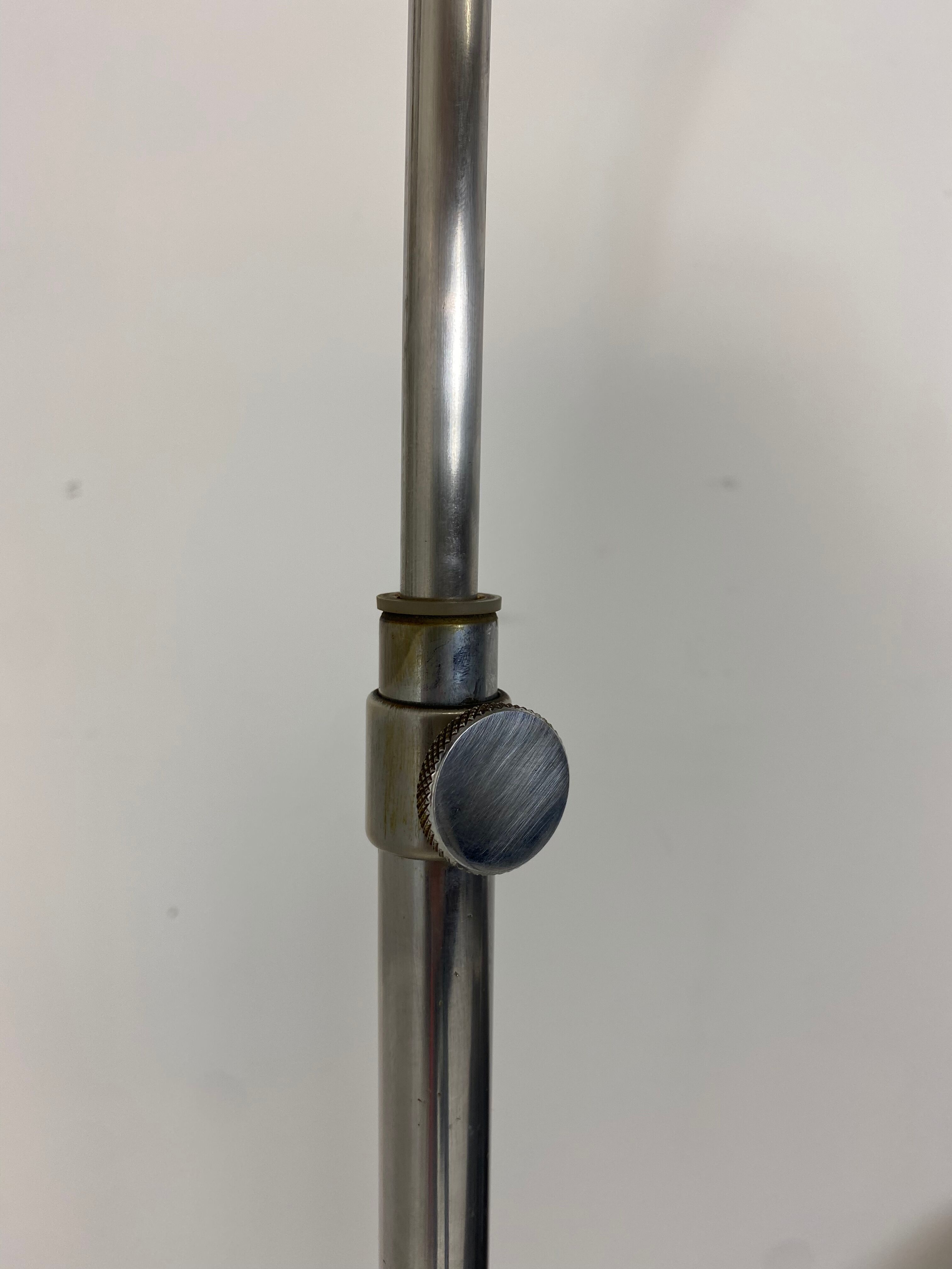 Mid-Century Grey Arc Floor Lamp from Gepo, 1960s