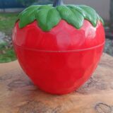 Vintage strawberry ice bucket