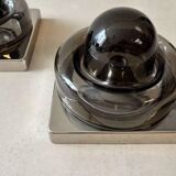 Cosack wall sconces in tinted glass from the 1970s.