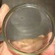 6 antique blown and engraved lemonade glasses