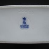 Kaiser bisquit porcelain fossil vase, Modernist 1970s West Germany.