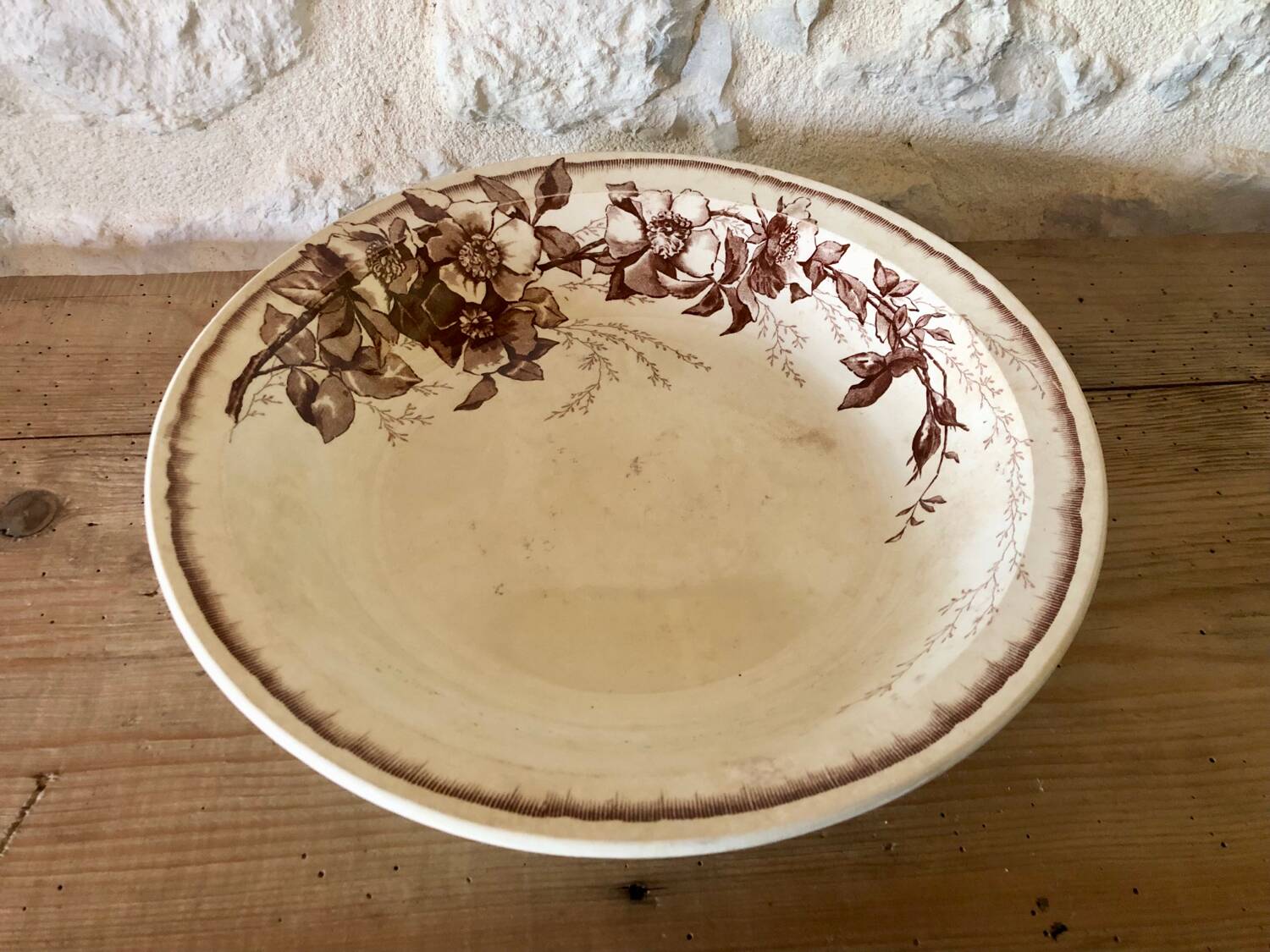 Jules Vieillard Bordeaux Ironstone Dish