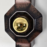 Space Age Ceramic Fat Lava Wall Lamp from Pan, 1970s