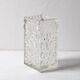 Mid-Century Pressed Glass Vase by Adolf Matura, Czech Repulic / 1970