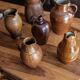 Glazed sandstone pitcher