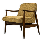 Mid-century Armchair GFM87 in Kvadrat By Juliusz Kędziorek, 1960