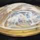 Large Hillebrand ceiling light in Murano glass and brass – 1970s