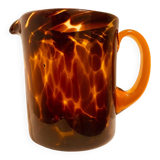 Blown glass carafe from the 60s