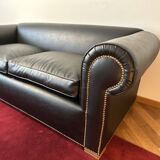 Canapé Chesterfield Noir Contemporain