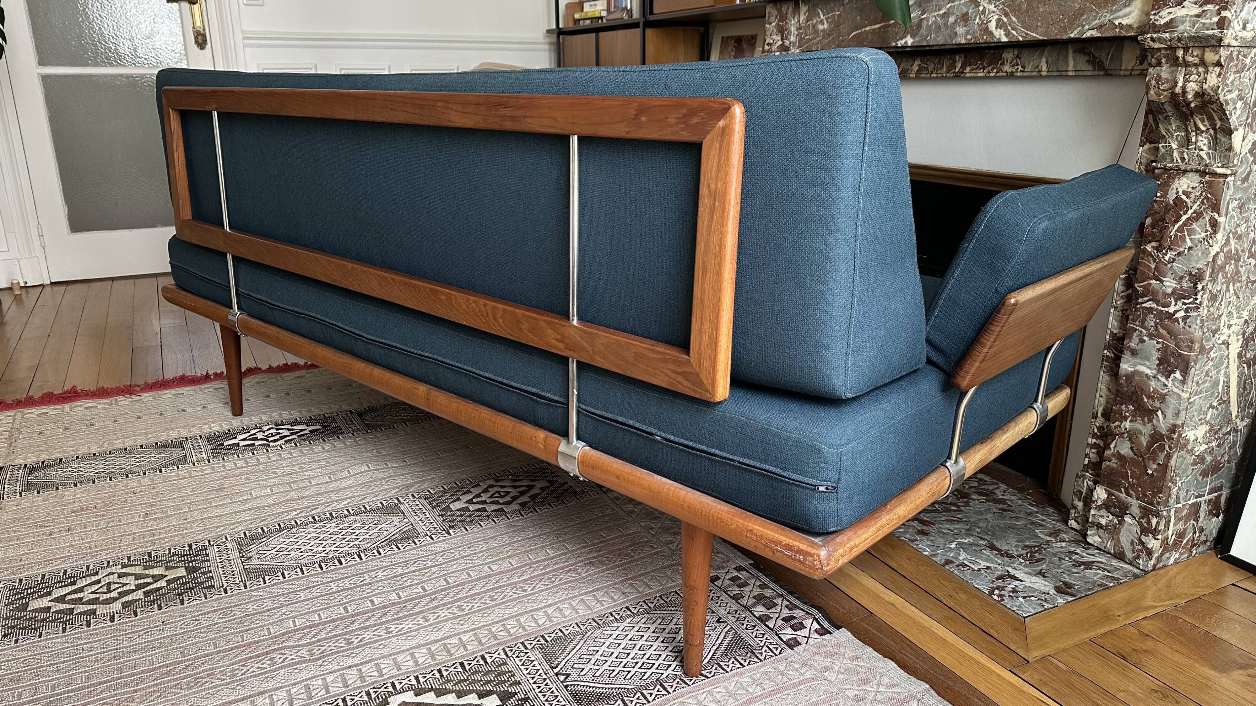 Daybed Mid-Century Peter Nielsen & Orla Mølgaard-Nielsen Canapé danois en t