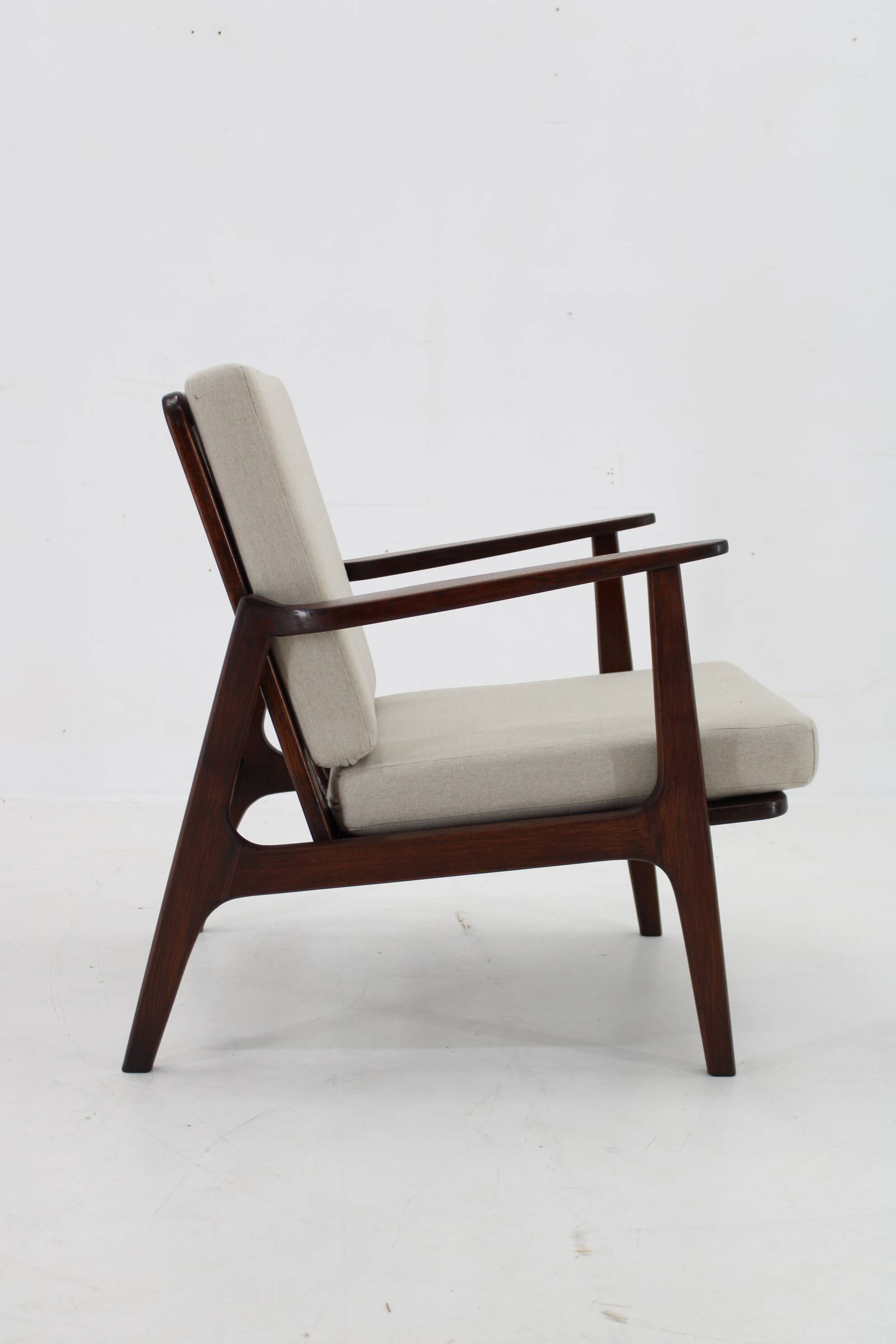 1960s Danish Armchair, Restored