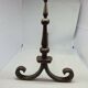 Pair of cast iron chenets