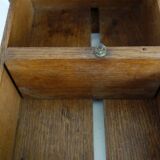 Ancien classeur en bois d'administration début XXème