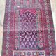Ancient oriental prayer mat. ( 143 x 92 )