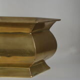 Brass pot cover