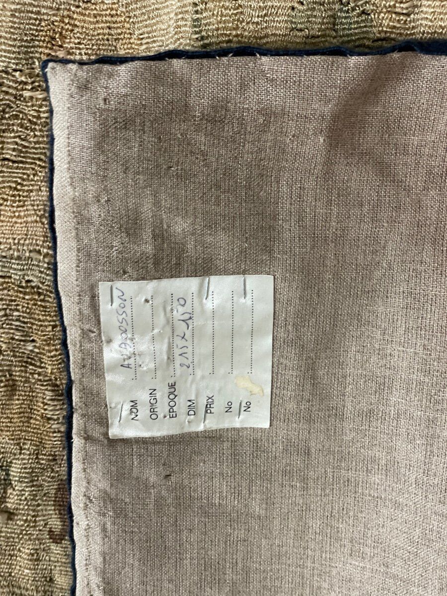 Tapisserie, scène champêtre, laine et soie, XVIIIème siècle