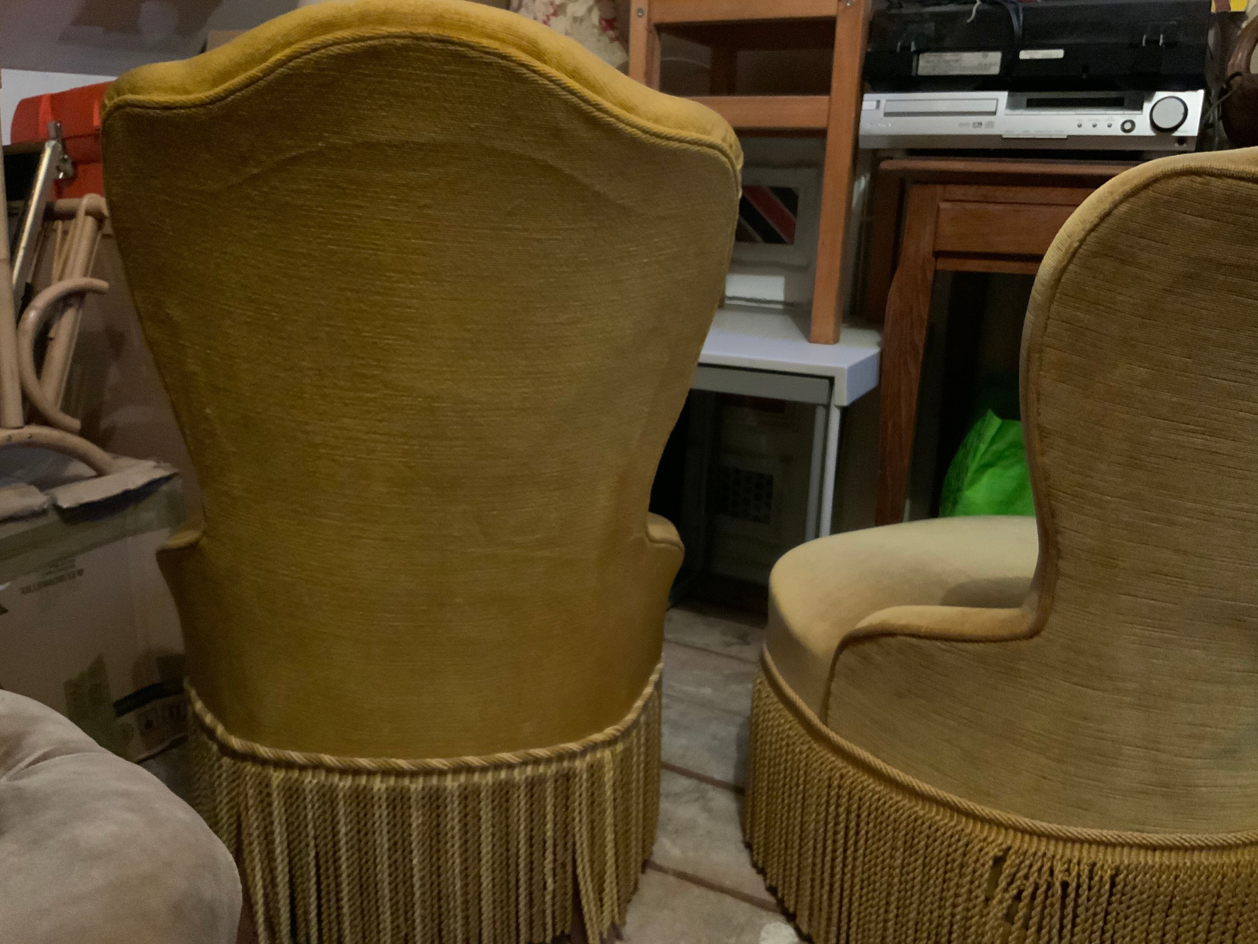 Vintage toad chairs