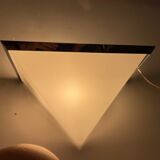 2 mid-century Italian acrylic glass sconces by Zonca Italy