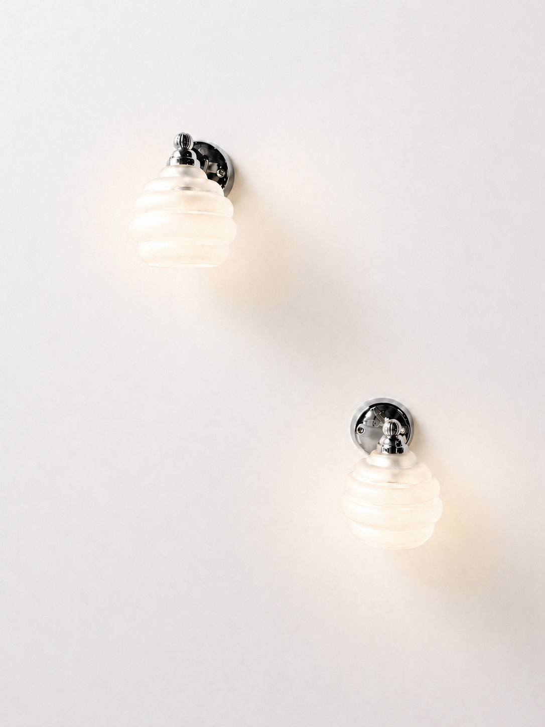 Vintage Art Deco wall lights