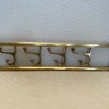 Coat rack in Vintage brass 1930