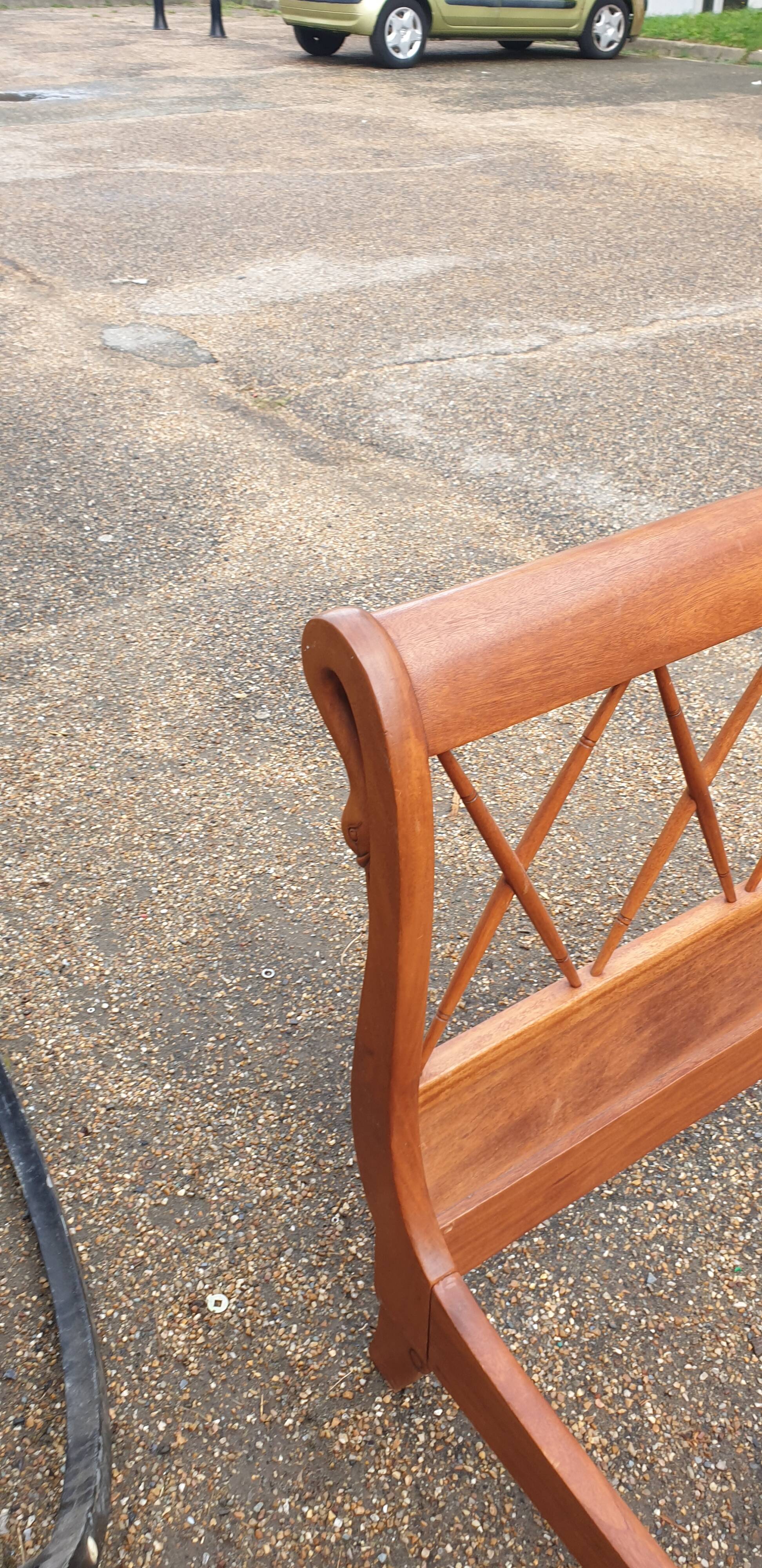 Empire style single bed from the 50s/60s