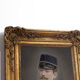 Portrait man 1930 in gold frame