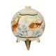 Rare Art Deco Vase Fish Orchids France 1920s