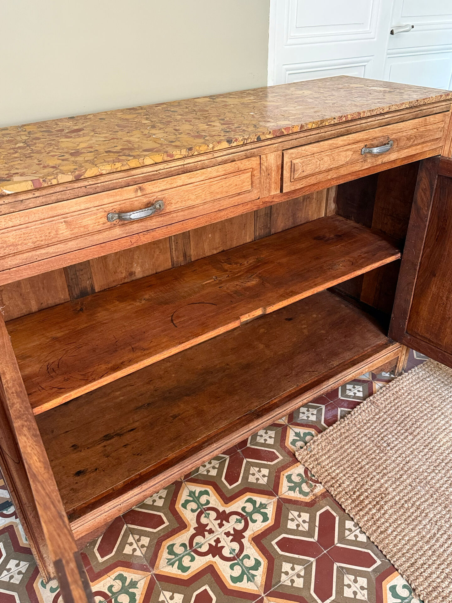 Art Deco oak sideboard