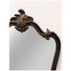 Black and gold baroque mirror