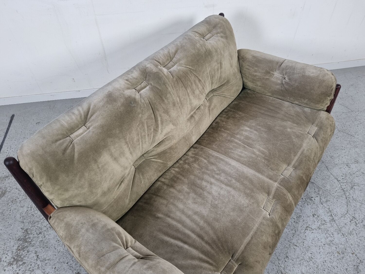 Brazilian rosewood sofa 70s