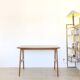 Danish high table in walnut, recently made.