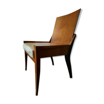 Chaise plaqué bois