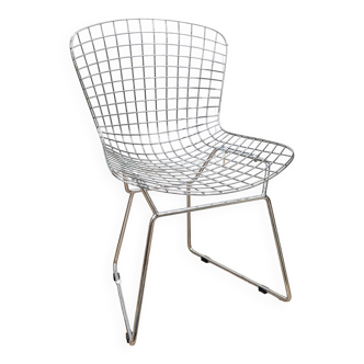 Chromed steel chair