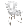 Chromed steel chair