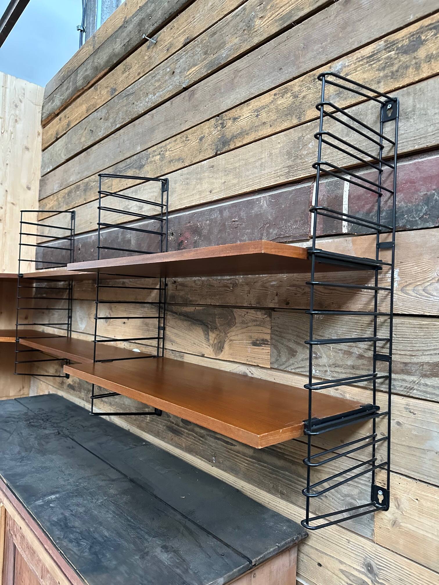 1960s TOMADO Modular Shelving Unit